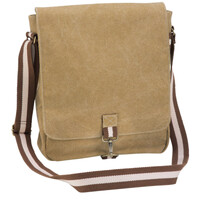 Vintage canvas messenger