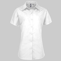 Women's supreme poplin short sleeve shirt