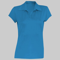 Ladies' short-sleeved polo shirt