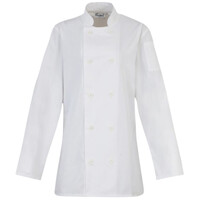 Women's long sleeve chef's jacket