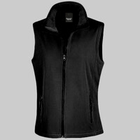 Women's printable softshell bodywarmer