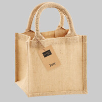 Jute petite gift bag