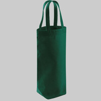 Fairtrade cotton bottle bag