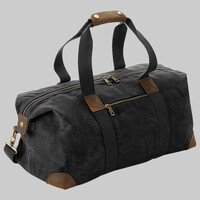 Heritage waxed canvas holdall