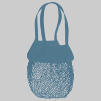 Organic cotton mesh grocery bag