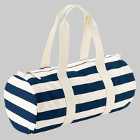 Nautical barrel bag