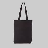 Recycled premium canvas ‘flat base’ shopper