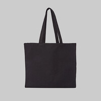 Recycled premium canvas spacious shopper